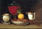 Peale, Raphaelle Still Life: Strawberries Nuts France oil painting artist